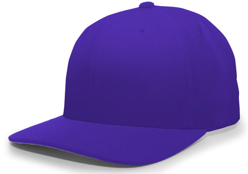 Pacific Headwear Pro-Wool Hook-And-Loop Adjustable Cap (705W), Color 'Purple'